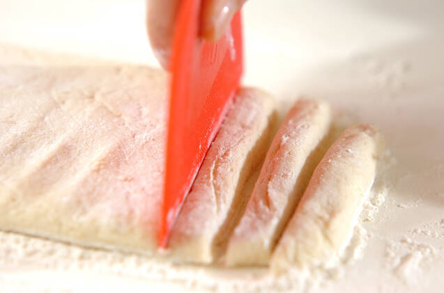 おから入り揚げ菓子の作り方の手順2