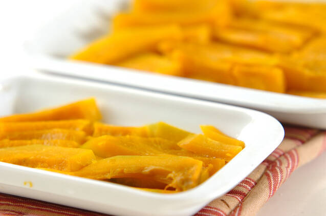 カボチャのシャンティがけの作り方の手順1