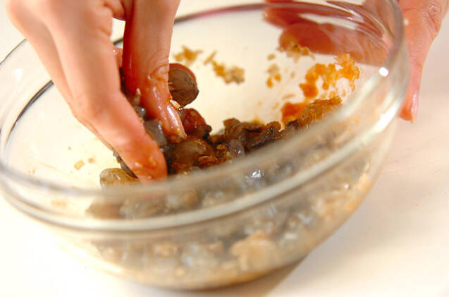 揚げエビワンタンの作り方の手順1