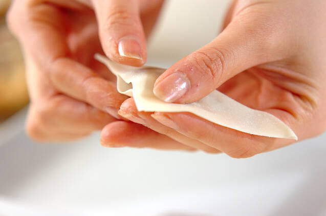 揚げエビワンタンの作り方の手順5