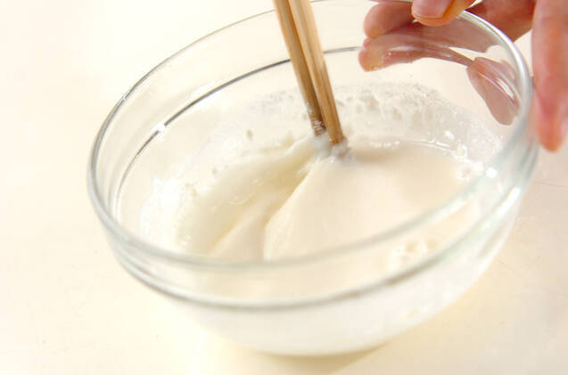 栗入りきんつばの作り方の手順2