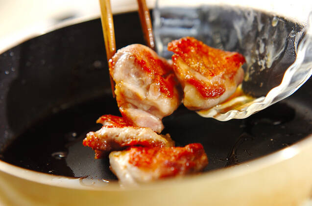 照り焼きチキンの作り方の手順3