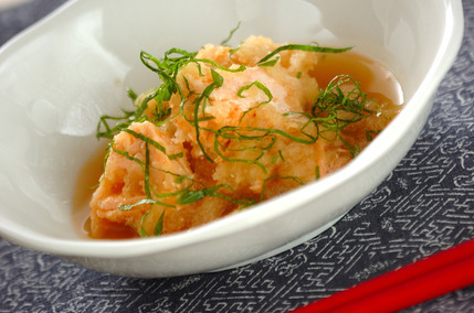 鮭のカブおろし和え