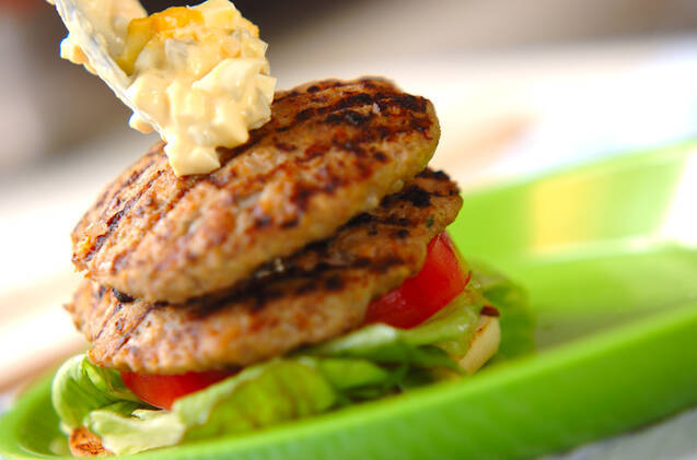 オープンバーガーの作り方の手順8