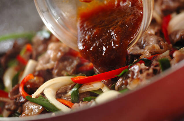 ご飯が止まらない！定番のスタミナプルコギの作り方の手順7