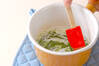 クリーム抹茶豆腐の作り方の手順3