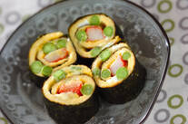 卵のカニカマ巻き