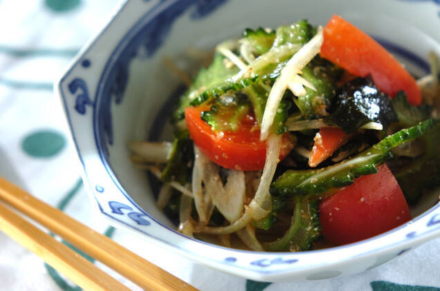 ゴーヤのポンゴマ和え