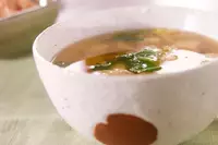 ふわふわ卵のスープ