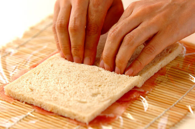 生ハムロールサラダの作り方の手順5