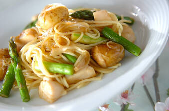 HARUのバターじょうゆパスタ