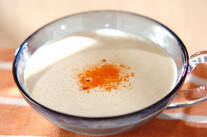 冷製サツマイモのポタージュ