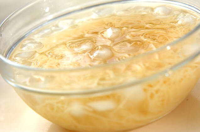 サッパリ冷製パスタの作り方の手順5