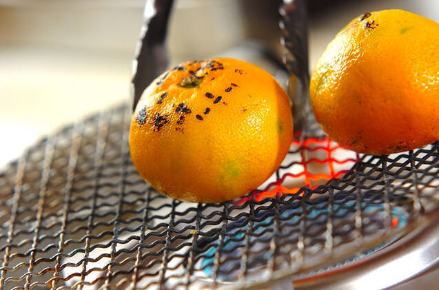 こんがり焼きみかんの作り方の手順2