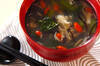 小松菜とホタテのかんたん薬膳スープの作り方の手順
