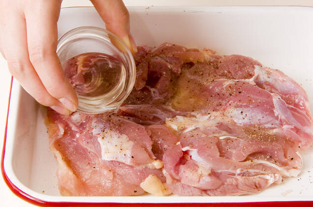 鶏肉のクミンソテーの作り方の手順1