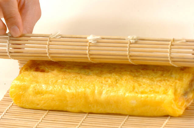 う巻き卵の作り方の手順7