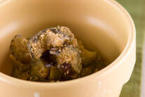 ナスのゴマ酢和え