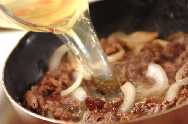 お煮しめの和風カレーライスの作り方の手順2