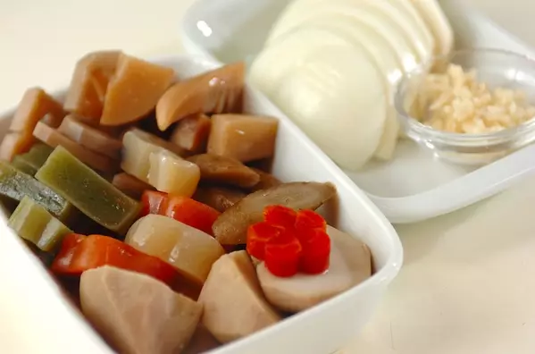 お煮しめの和風カレーライスの作り方1