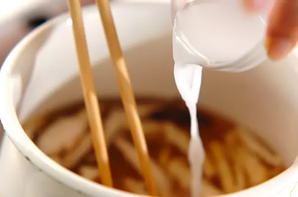 大根おろし汁の作り方1