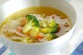 ブロッコリーのスープ煮