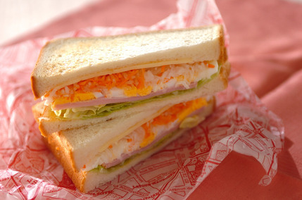 なますハムエッグサンド