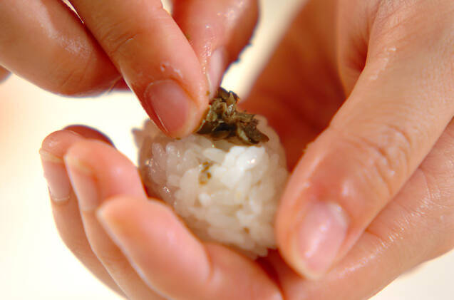 サーモンの洋風にぎりの作り方の手順2