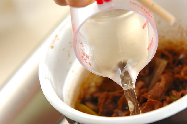 牛肉のすき煮の作り方の手順3