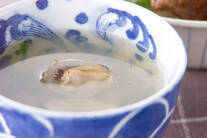 アサリのスープ