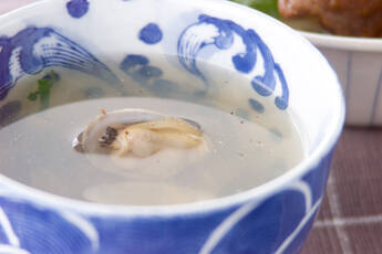 アサリのスープ