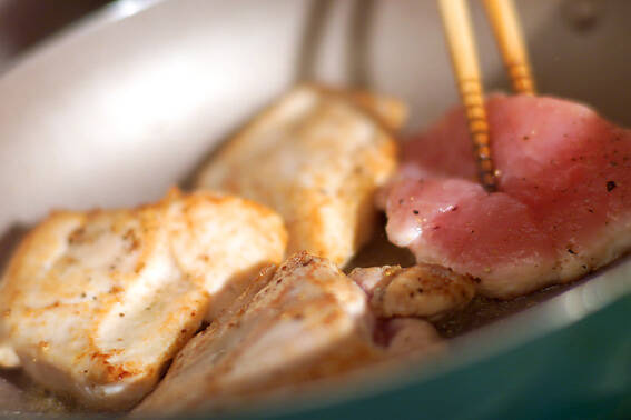 クロタンドシャビニョールと鶏むね肉のオーブン焼きの作り方の手順4