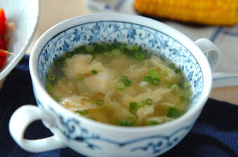 シンプル卵スープ