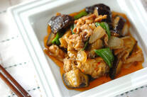 味がしみてる！豚肉とナスのみそ炒め