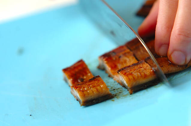 刻みウナギの混ぜ寿司の作り方の手順2