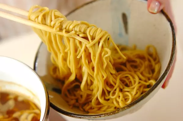 カレーそばの作り方2