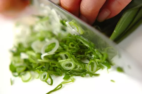 カレーそばの作り方1