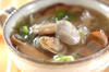 アサリと白菜の中華スープの作り方の手順
