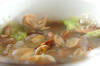 アサリと白菜の中華スープの作り方の手順6