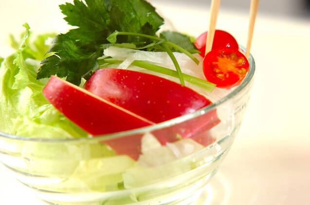 リンゴのサラダの作り方の手順7