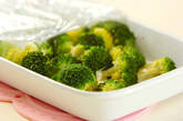 ブロッコリーのマスタード和えの下準備1
