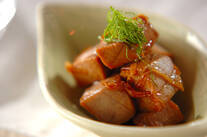 ご飯のお供に！マグロのショウガ角煮