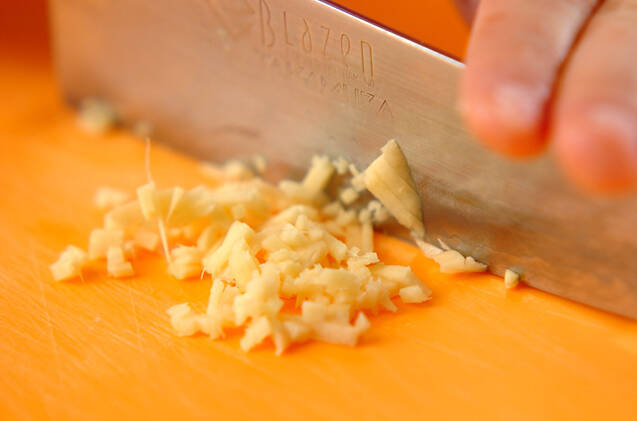 ショウガアイスの作り方の手順1