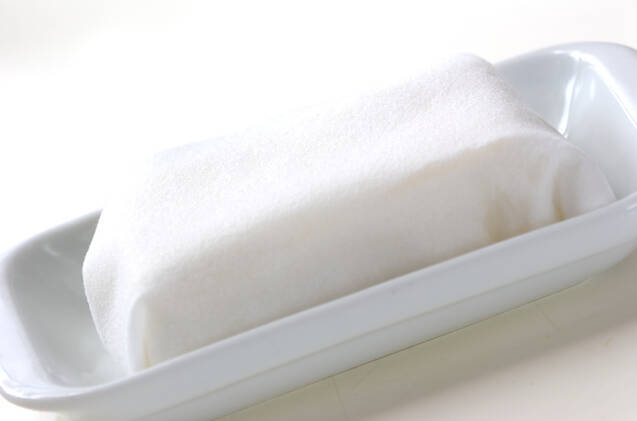 カブと豆腐の塩炒めの作り方の手順1