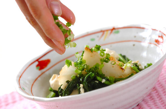 カブと豆腐の塩炒めの作り方の手順3