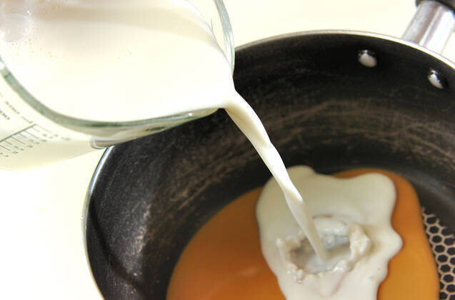ゴマソイミルクレープの作り方の手順6