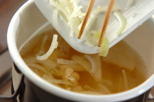 大根の田舎みそ汁の作り方の手順5