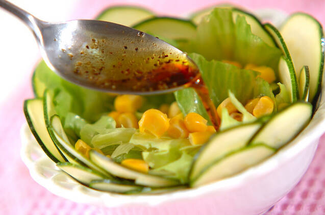 ズッキーニのサラダの作り方の手順4