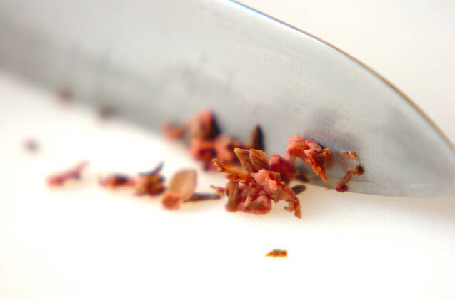 桜スティックパイの作り方の手順1