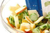 キュウリのサラダの作り方5